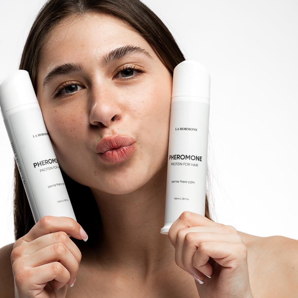 2X חלבון שיקומי ושמפו פרומון